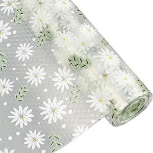 Chingde forro para cajones de armario, Estantería cajón de papel liner protector para cocina cajones no adhesivo anti-moho antideslizante impermeable Alfombrilla de cajón, (30x300cm, transparente)