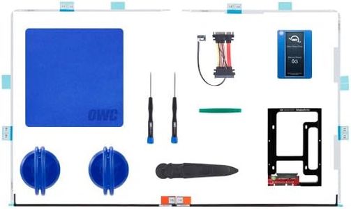 OWC 1.0TB SSD Upgrade Bundle for 2012-2019 27" iMacs with a Factory-Installed HDD or Fusion Drive, 1 TB 6G SSD, Drive Converter Bracket, in-line Digital Thermal Sensor Cable, Installation Tools