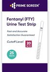 Prime Screen [25 Test] Fentanyl Urine Test strips