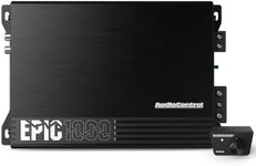 AudioControl EPIC1000 1000W RMS Class-D Monoblock Car Amplifier – High-Power Subwoofer & Bass Performance, 1Ω Stable MOSFET, Low-Distortion Premium Mobile Audio