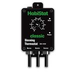 Habistat - Dimming Thermostat - Classic Range - Black - 600w - Designed Specifically For Controlling Light Bulbs & Heaters - Suitable For Reptiles - Accurate Temperature Control - Easy To Use