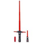Star Wars The Force Awakens Kylo Ren Deluxe Electronic Lightsaber, Ages 4 And Up,Red