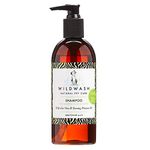 WildWash PRO Dog & Cat Shampoo for Sensitive Coats and Puppies - with Aloe Vera and Evening Primrose Oil - Made in UK Natural Pet Care by Andrew Cooper - 300 ml (Dilutes to 10 litres)