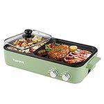 Topwit Hot Pot Electric with Grill,