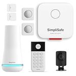 SimpliSafe Home Security System | 8 Piece Home Alarm System with Entry & Motion Sensors, Bellbox & HD Indoor Security Camera - Optional Professional Monitoring - Compatible with Alexa