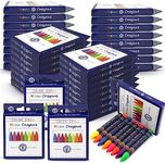 Color Swell Neon Bulk Crayons Packs - 36 Boxes (288 total crayon) of Teacher Quality Durable Classroom Packs for Kids Students Party Favors