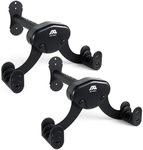 MU CYCLE Buffalo Bike Wall Mount Rack – Adjustable Heavy-Duty Horizontal Indoor Hanger for Road, Mountain & Hybrid Bikes up to 48.5 lbs / 22 kg, Space-Saving Garage & Apartment Storage (2 Pack)