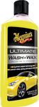 Meguiar's G17716EU Ultimate Car Wash & Wax 473ml, Shampoo that leaves a deep, glossy, just-waxed shine