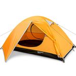 Bessport Camping Tent 2 Person Tent Waterproof Two Doors Backpacking Tent Easy Setup Lightweight for Outdoor, Hiking Mountaineering Travel
