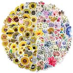 Sunflower Stickers Flower Stickers 