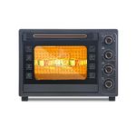 Pigeon Oven Toaster Grill 60 Liters OTG with Rotisserie, Oven Toaster and Grill for Grilling and Baking Cakes (Grey)