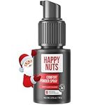 Happy Nuts Mens Comfort Powder Spray: Anti Chafing & Deodorant, Aluminum-Free, Sweat and Odor Control for Groin and Men's Private Parts