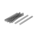 uxcell Compression Spring,304 Stainless Steel,3mm OD,0.4mm Wire Size,40mm Free Length,Silver Tone,10Pcs