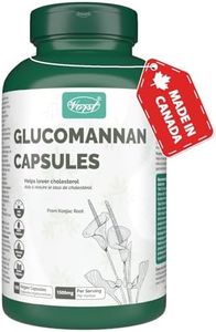 VORST Glucomannan 1500mg Per Serving (500mg Per Capsule) 180 Vegan Capsules | Konjac Root Extract Powder Pills | 1 Bottle
