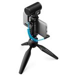 SENNHEISER MKE 200 Mobile Kit|Directional On-Camera Condenser Auxiliary Microphone with Smartphone Clamp|Mini Tripod|Built-in Wind Protection|Ideal for Vlogging,Mobile Journalism & Content Creation