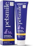 Petsmile Professional Pet Toothpaste for Cats & Dogs - Only VOHC Accepted Toothpaste - Clinically Proven to Control Plaque & Tartar Calprox Formula (London Broil, 119 g, 4.2 Oz)