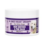 Sweet Relief® - Soothing Itchy Dog Skin Cream & Dog Paw Balm - Ultimate Antiseptic Cream for Dogs, Perfect for Itchy Dog Skin, Essential in Dog First Aid Kit, Benzyl Benzoate, Dry Skin Care