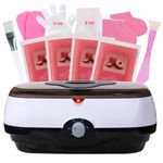 JOSBES Paraffin Wax Machine for Hands and Feet, 5000ml Large Capacity Paraffin Bath, 1800g Paraffin Wax Warmer Kit with Accessories, Moisturising for Dry Cracked Skin, Home Spa Gift for Women Men