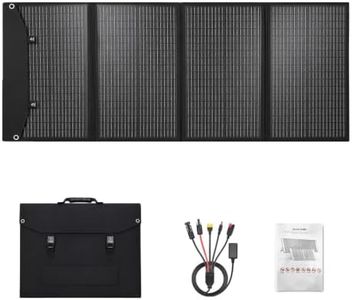 200W Foldable Solar Charger with MC4 XT60 Anderson and DC5521