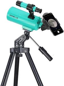 Maksutov-Cassegrain Telescope, Mak60 Telescopes for Kids Adults 750x60mm, Compact Portable for Travel, Beginner Astronomy Telescope with Adjustable Tripod Finderscope and Phone Adapter