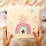 Doodle Baby Journal Set to Record Your Little One's Journey from Birth to Age 5 | Record Baby's Birth Story | Store Memories | Storage for photos and Documents (Growing Adventures)
