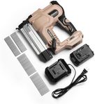 WOODSTARTER Cordless Brad Nailer, 18GA, 3/4" to 2" Nails, Dual-Mode Operation, Heavy-Duty Construction