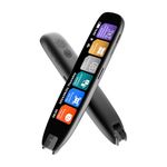 Scan Reader Pen, OCR Digital Reading Pen Text to Speech Device for Dyslexia, Support 142 Language Translator Device Pen Scanner for Study Travel Business (A)