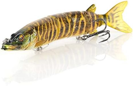 Hard Bait 3D Hard Pike 3'-6' 4 2/5 oz - Striped Pike