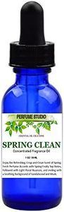 Perfume Studio Spring Clean Fragrance Oil with Refreshing, Crisp & Clean Perfume Accords; Fruity Top Notes Followed with Light Floral Nuances & Soothing Background of Sandalwood & Musk; 30ml Dropper