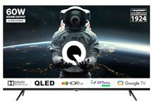 Blaupunkt 139 cm (55 inches) Quantum Dot Series 4K Ultra HD QLED Google TV 55QD7020 (Black)