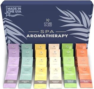Star Splash Hot Tub Aromatherapy 24 Pack – Now 2X Stronger - Set of Relaxing Spa Scents Including Lavender, Eucalyptus, Vanilla, Coconut, and More – Paraben-Free, Hot Tub Accessories for Adults