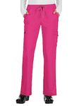 KOI Basics Women's Holly Scrub Pants, Flamingo, Medium