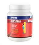 Gritzo SuperMilk Height+ (13+y Boys), 13g Protein (Double Chocolate, 1kg) | Zero Refined Sugar, 21 Vitamins & Minerals