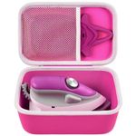 GWCASE Case Compatible with Oliso M3Pro/ M2 Mini Project Steam Iron. Travel Irons Carrying Organizer Holder for Solemate and Other Accessories (Box Only)- Purple