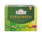 Ahmad Tea Green Tea Selection Pack | Green teas, Fruit Green teas, Jasmine Green tea | Perfect Green tea gift | 60 Teabag Sachets | 6 Flavours