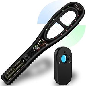 KEULGOUL Hidden Camera Detector Camera Finder Listening Devices Detector car Tracking Detector Protect Your Privacy for Bug tackers Hotels Car Office Home Travel