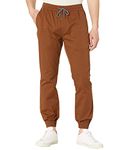 Volcom Men's Frickin Slim Jogger Pant Casual, Mud, XXL