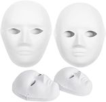 CALPALMY 14 Pack Paper Mache Masks 