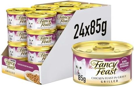 FANCY FEAST Grilled Adult Wet Cat Food Grilled Chicken Feast in Gravy 24x85g