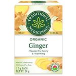 Traditional Medicinals Organic Ginger Tea, 16 Tea Bags (Pack of 1)