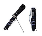 A99 Golf C9II Practice Sunday Range Pencil Carry Stand Bag Removable Top Black