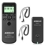 AODELAN WTR2 Wireless Shutter Release Timer Remote Control for Nikon Z6, Z7, Coolpix P1000, D850, D810, D700, D4, D5, D4s, D3100, D5000, D7200, D600, D610, D750, D3200, D3300; Replace MC-DC2, MC-36