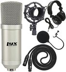 LyxPro Condenser Microphone with Shockmount, XLR