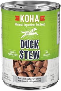 KOHA Minimal Ingredient Duck Stew for Dogs, High Protein Limited Ingredient Dog Food, 12.7oz Cans (Case of 12)