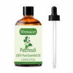 Patchouli Essential Oil 30 mL - 100% Pure - Patchouli Oil for Massage Oil, Skin & Diffuser and Aromatherapy 1 Oz
