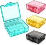 TecQach Small Pill Box 4 pcs,Cute T