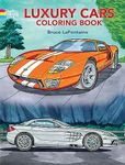 Luxury Cars Coloring Book