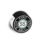 KAMUI Black Laminated Pool Billiard CUE TIP - 1 pc (Super Soft, 12.5 mm)