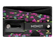 Monet Slim Wallet with Expanding Stand and Grip for Smartphones (Colored Mixed Letters)