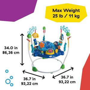 Baby Einstein Ocean Activity Jumper – Interactive Infant Play Center